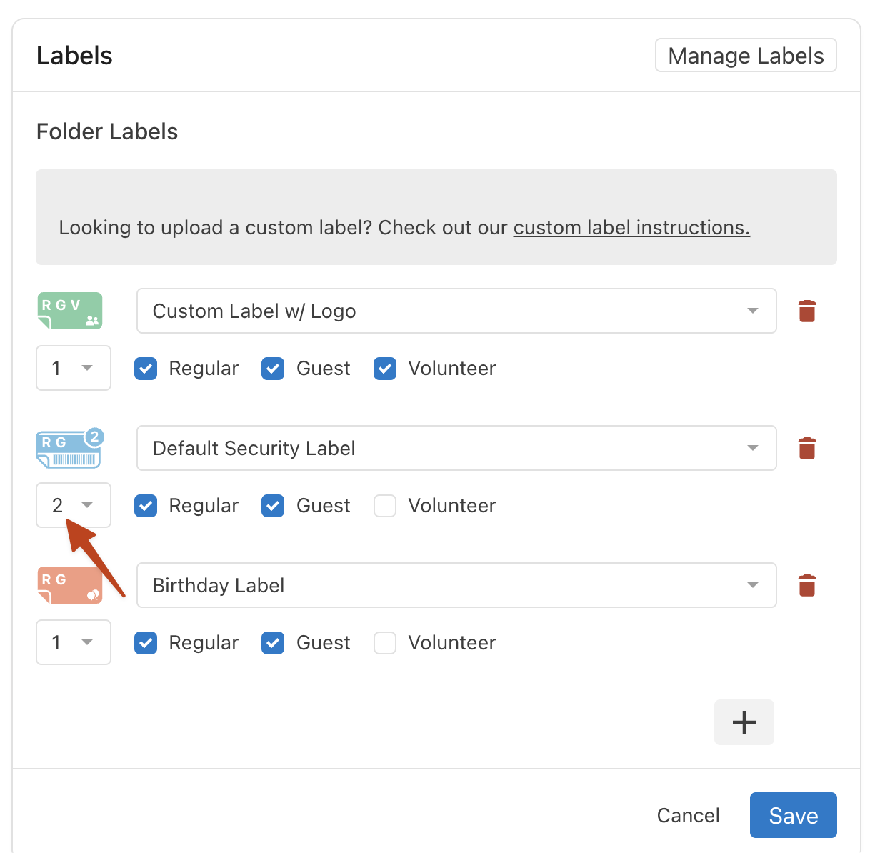 Security – Check-Ins
